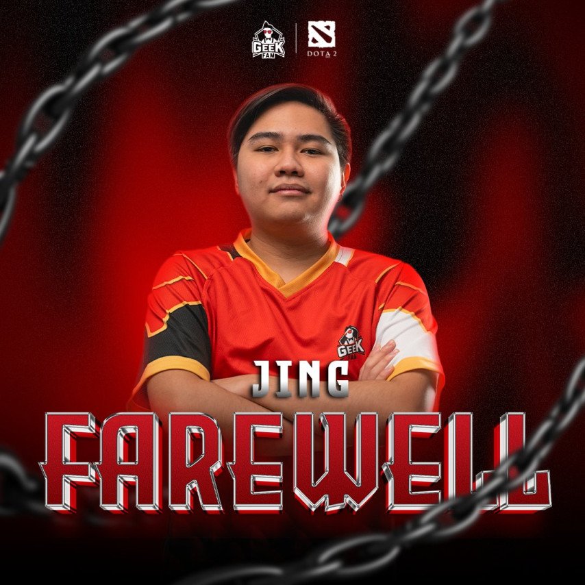 Jing is leaving Geek Fam