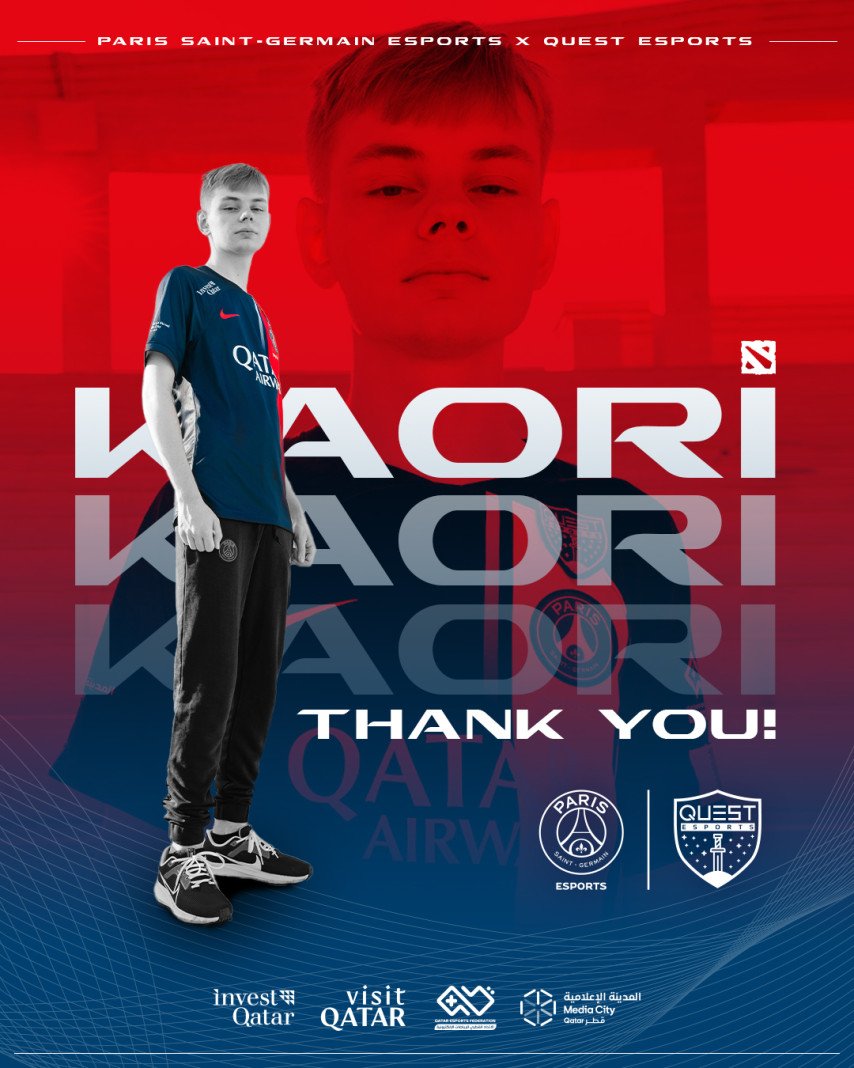 Kaori has left PSG Quest