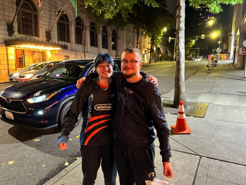 Kiritych and MATUMBAMAN  at The International 2023