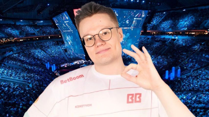 Kiritych praised his teammates from BetBoom Team