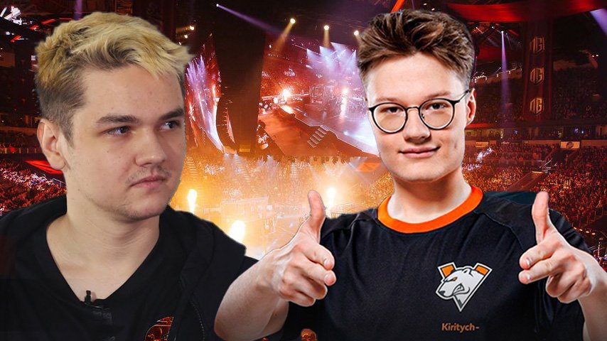 Yatoro and Kiritych Dota 2