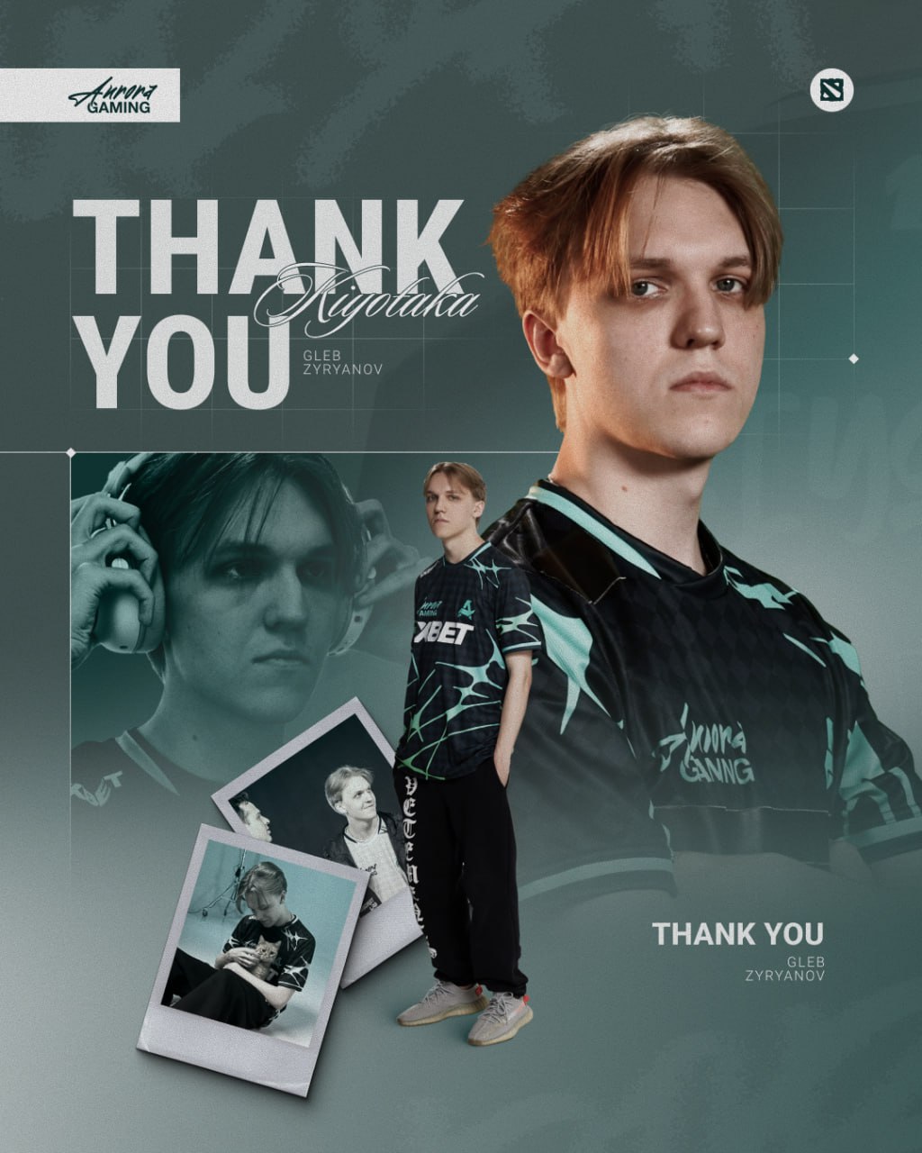 Kiyotaka left Aurora