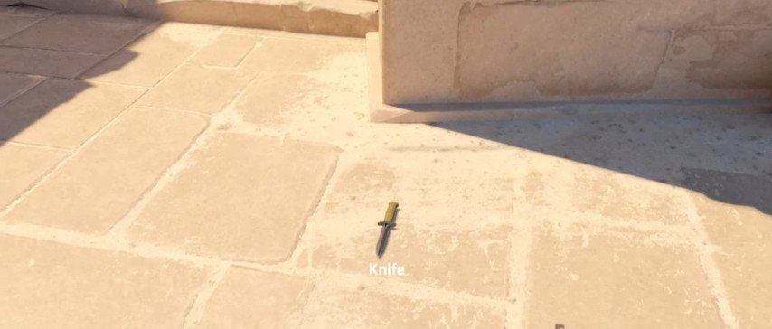 нож через прицел в кс2