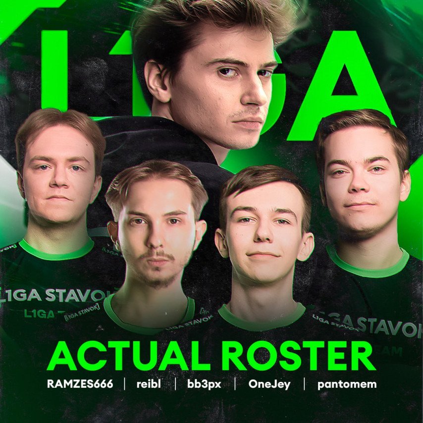 L1ga Team new Roster