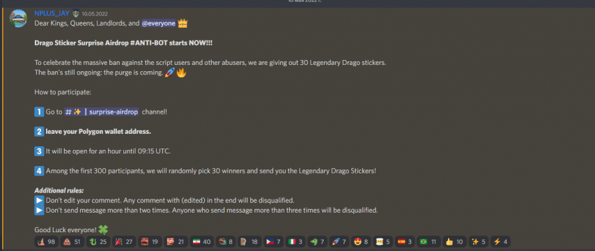 League of Kingdoms discord razdacha