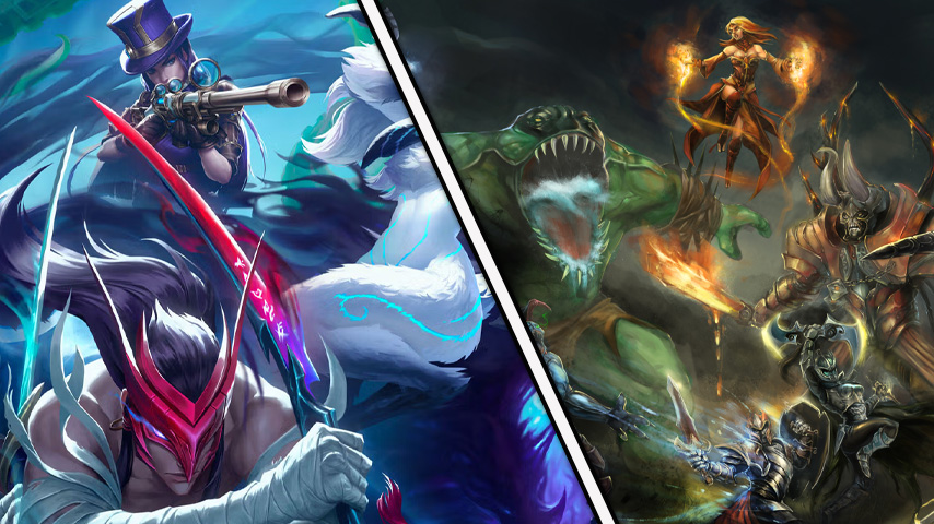 LoL и Dota 2