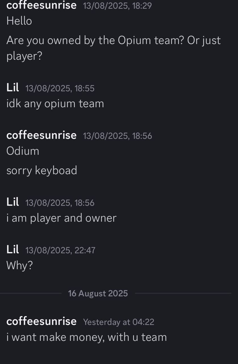 Lil's correspondence with the organizer 322