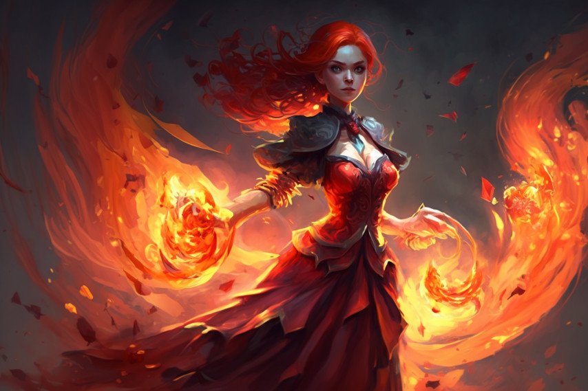 Lina сгенерированная ИИ