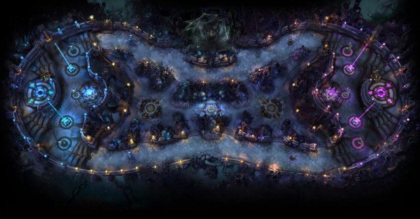 League of Legends Map
