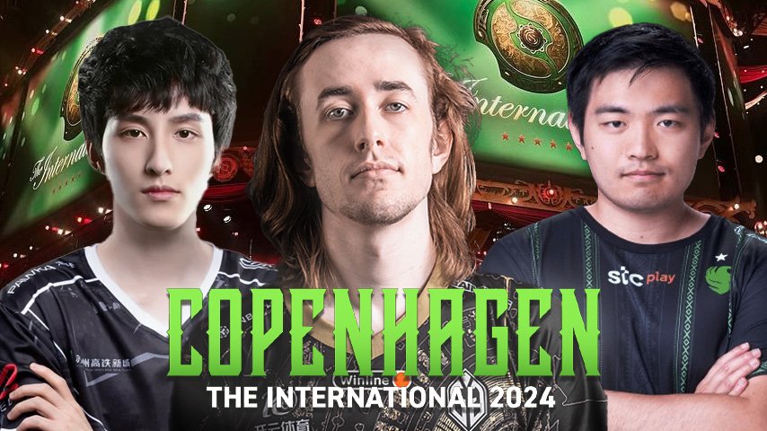 Ame, Quinn and Sneyking The International 2024
