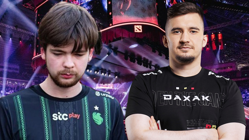Malr1ne and Daxak Dota 2