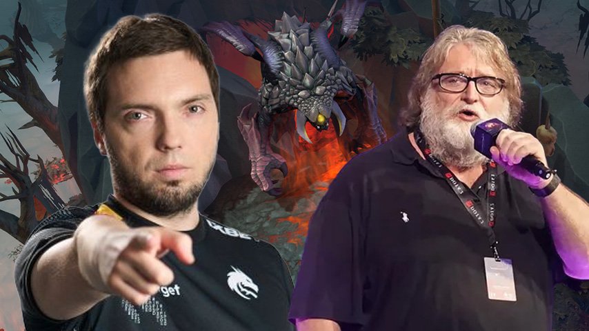 Korb3n и Габен Dota 2