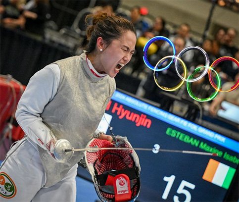 Maxine Esteban Paris 2024 Olympics