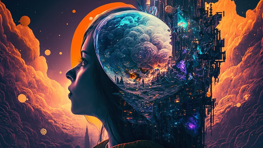 Metaverse AI generated