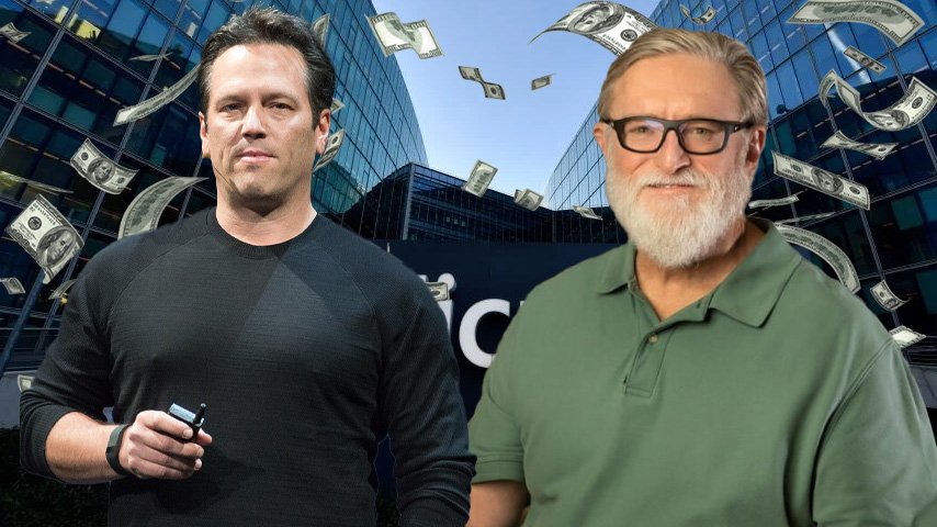 Phil Spencer and Gaben