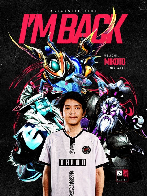 Mikoto has returned to Talon Esports