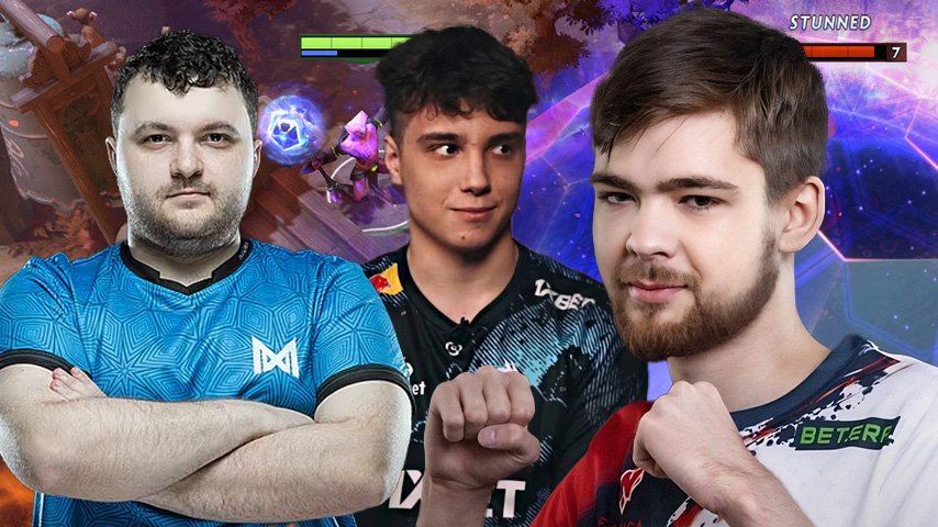 Malr1ne, Mind_Control и Larl Dota 2