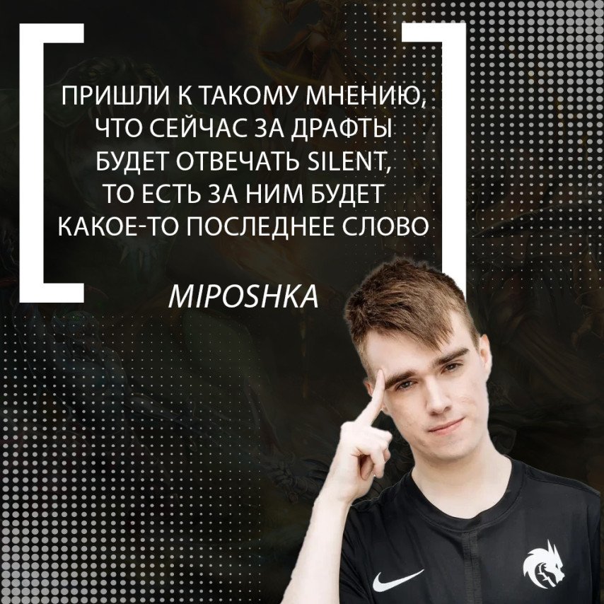 Miposhka о Team Spirit