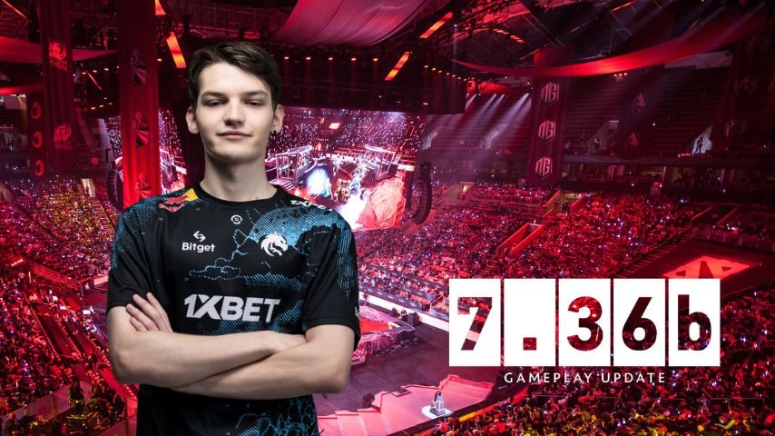 Mira commented on playing on patch 7.36b for Dota 2