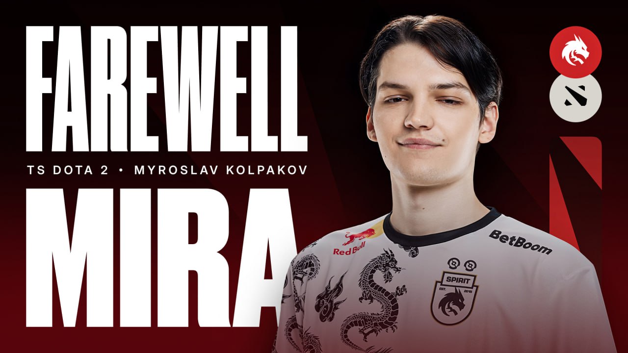 Mira has left the Team Spirit roster