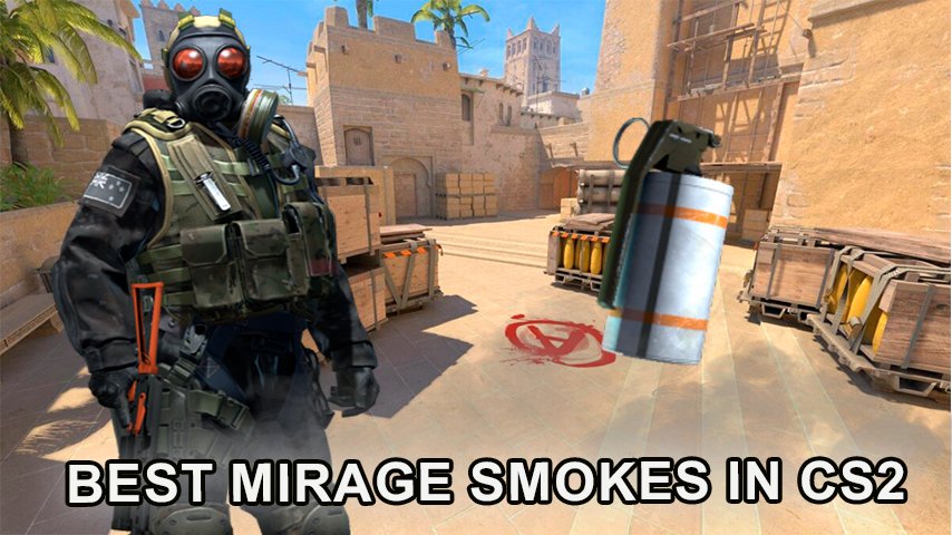CS2 Mirage smoke lineup tutorial for strategic advantage