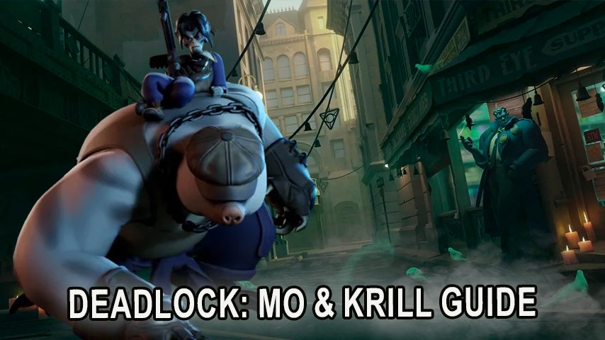 Mo & Krill in Deadlock, frontlining duo heroes ready for battle
