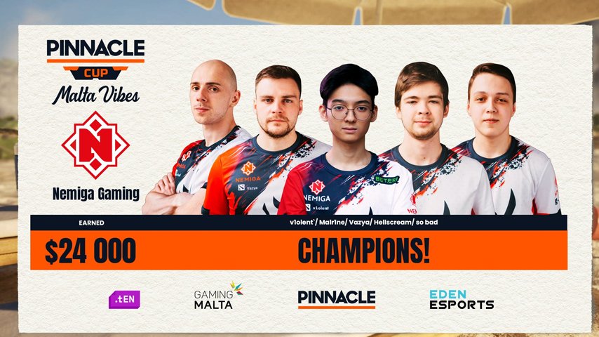 Nemiga Gaming Wins Pinnacle Cup Malta Vibes Tournament Hawk Live