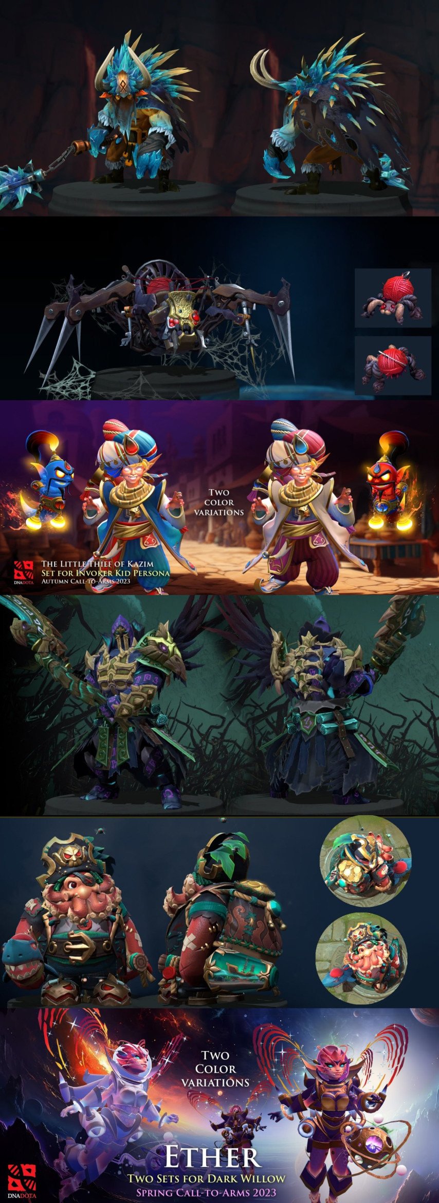 Новые сеты для героев Dota 2