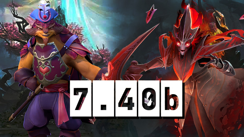 Dota 2 patch 7.40b new meta