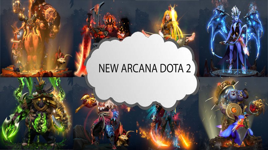 Arcanas for Vengeful Spirit and Skywrath Mage will appear in Dota