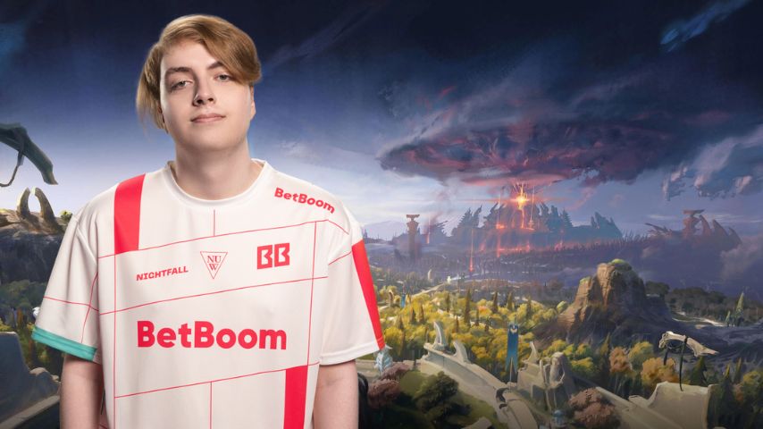 Nightfall has made it to the top of the Dota 2 leaderboard