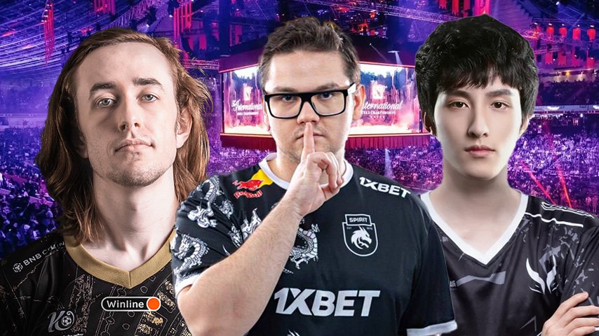 Quinn, Yatoro and Ame The International