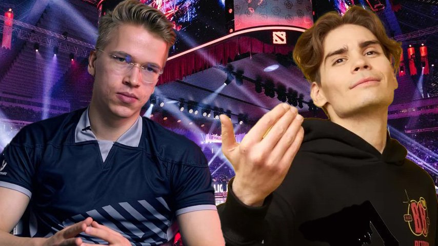 Topson and Nix Dota 2