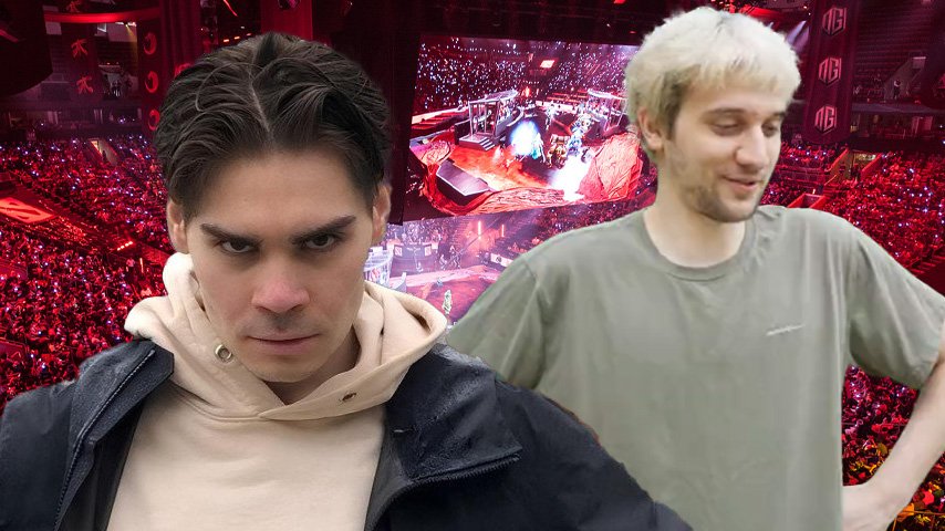 Nix and Arteezy Dota 2