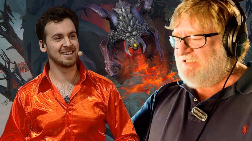 IceFrog и Габен Dota 2