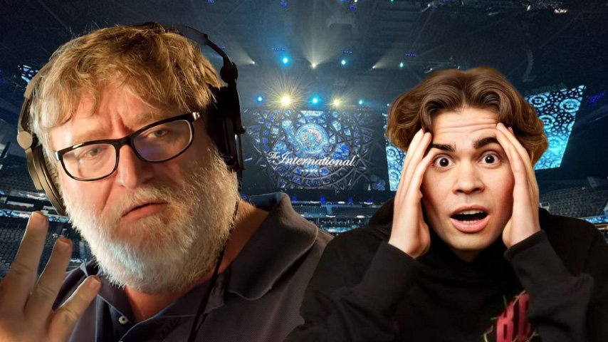 Nix and Gaben The International 2024