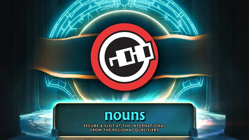 Nouns secured slot at The International 2023