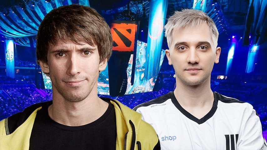 Dendi and Arteezy Dota 2