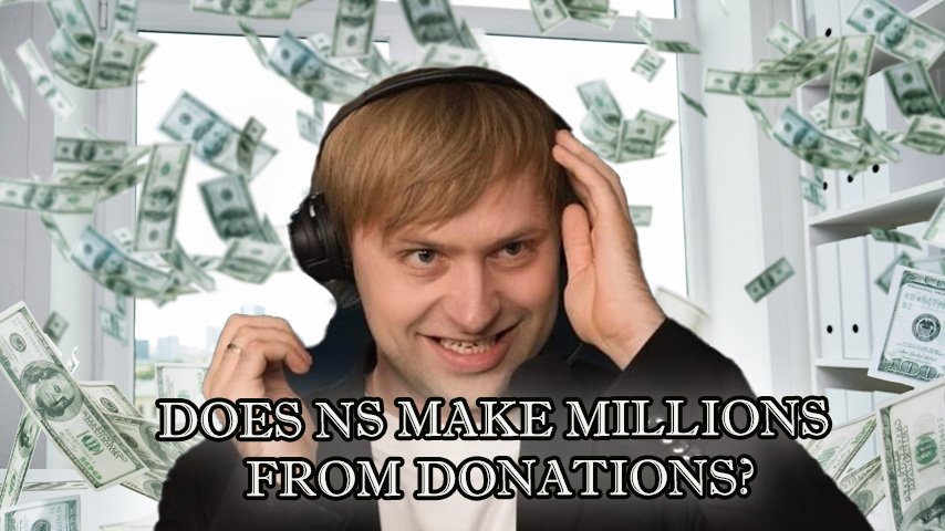 Dota 2 streamer NS millionaire