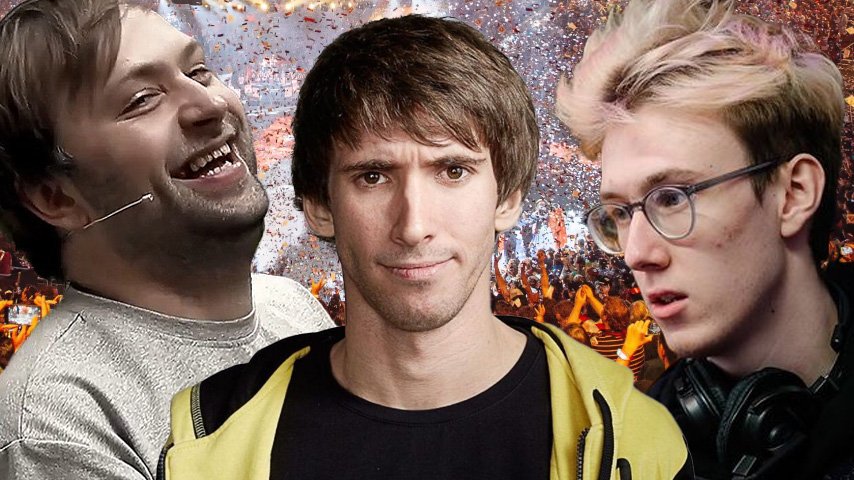 NS, Dendi and SabeRLighT Dota 2