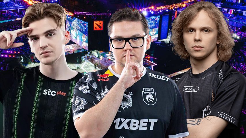 Skiter, Yatoro и Dyrachyo Dota 2