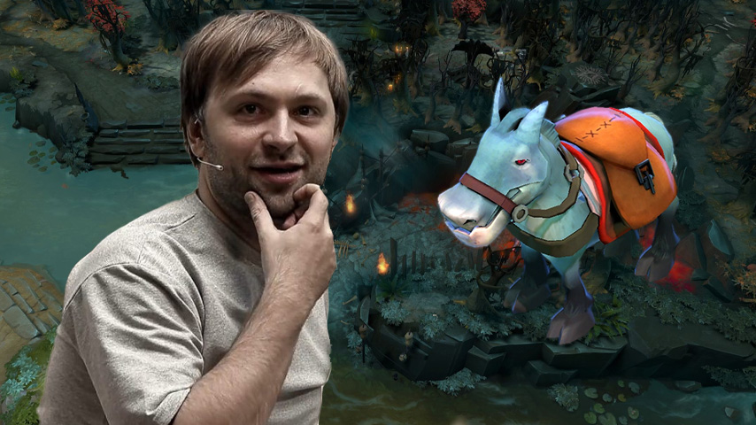 NS Dota 2 курьер