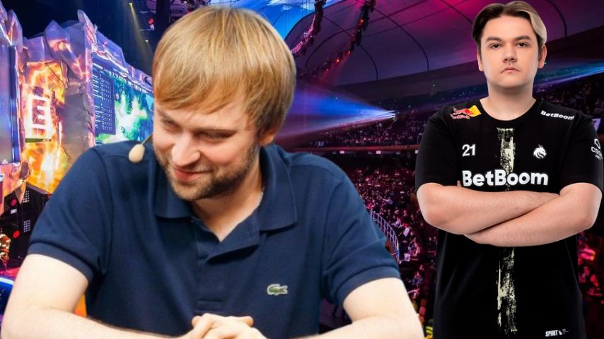 NS spoke about Team Spirit's victory at EWC