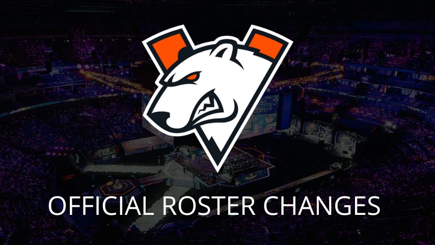 Official Virtus.pro roster changes
