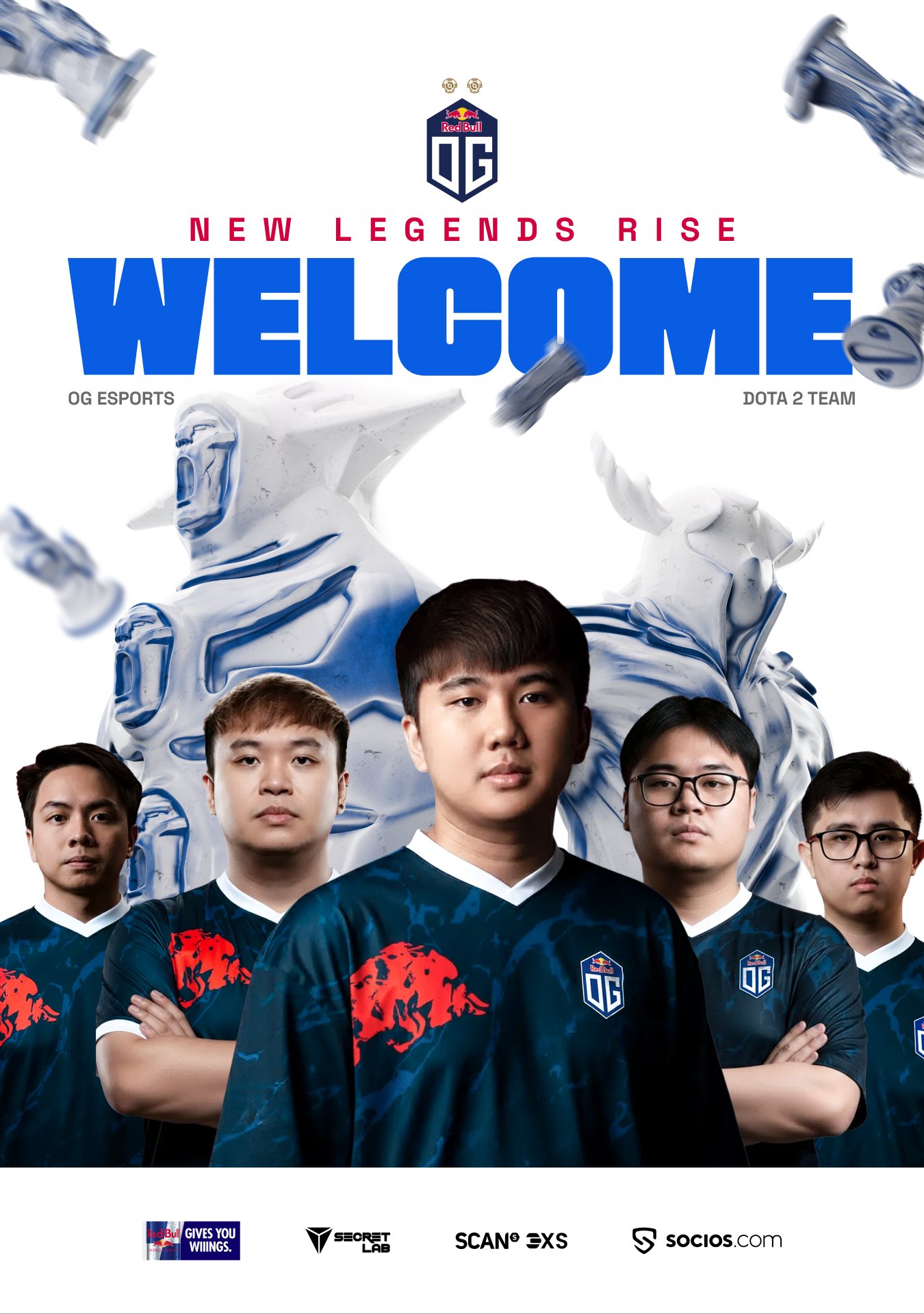 Новый ростер OG по Dota 2