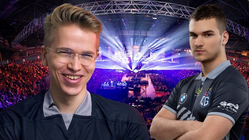 Topson and bzm Dota 2