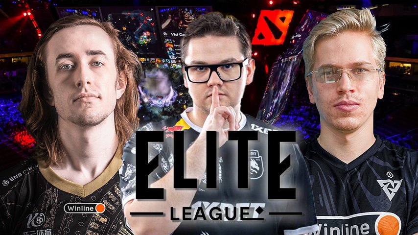 Quinn, Yatoro and Topson at Elite League