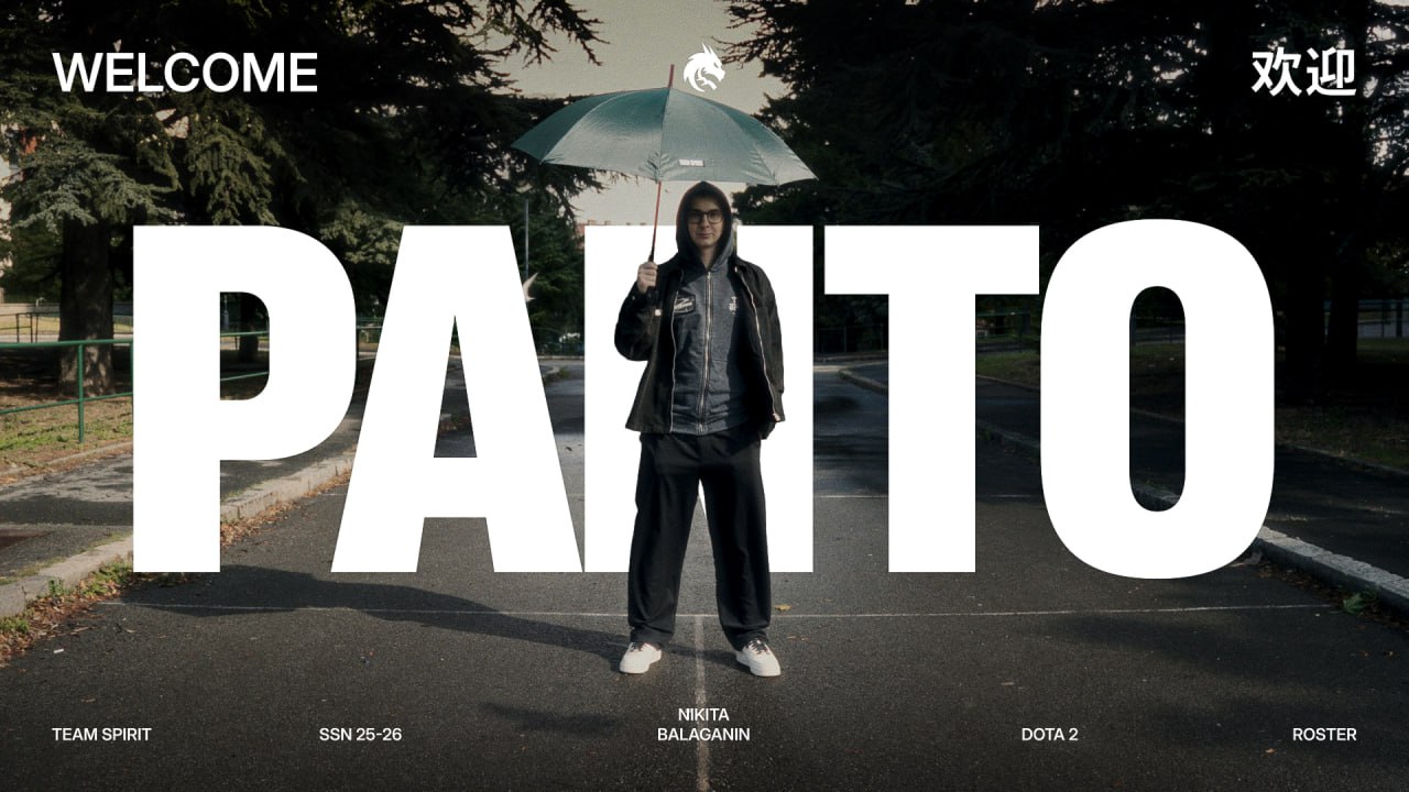 Pantomem joins Team Spirit