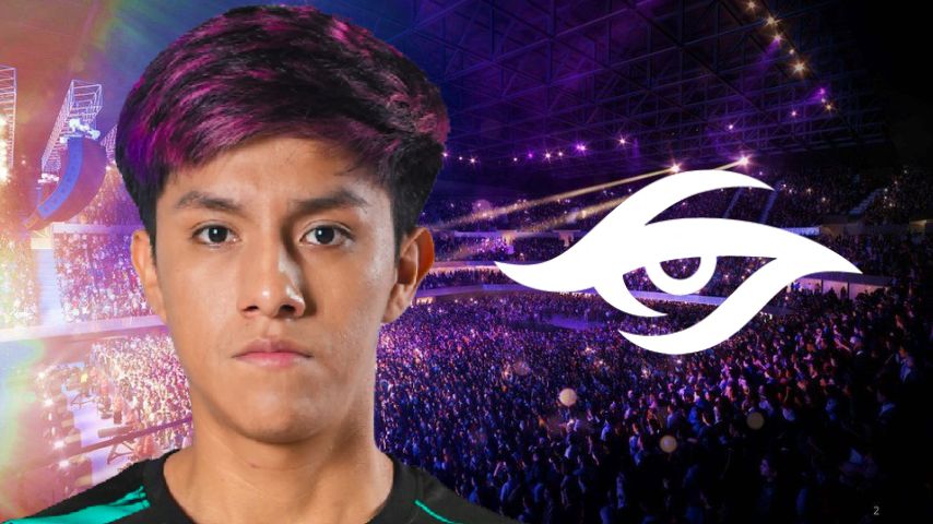 Parker spoke about his contract with Team Secret