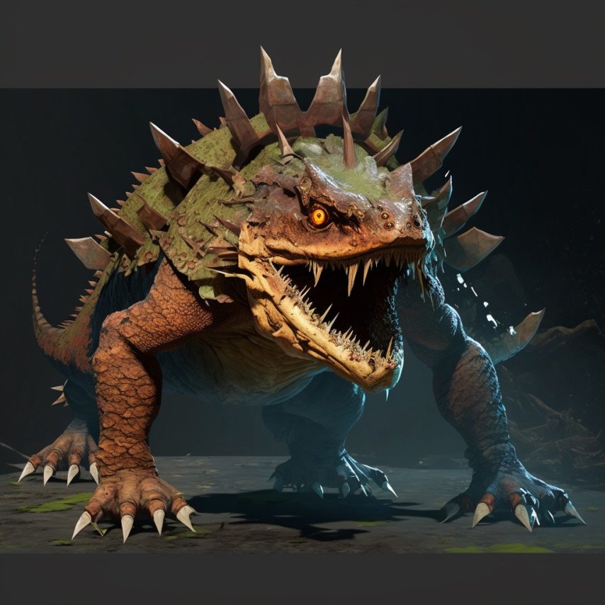 Primal Beast AI generated